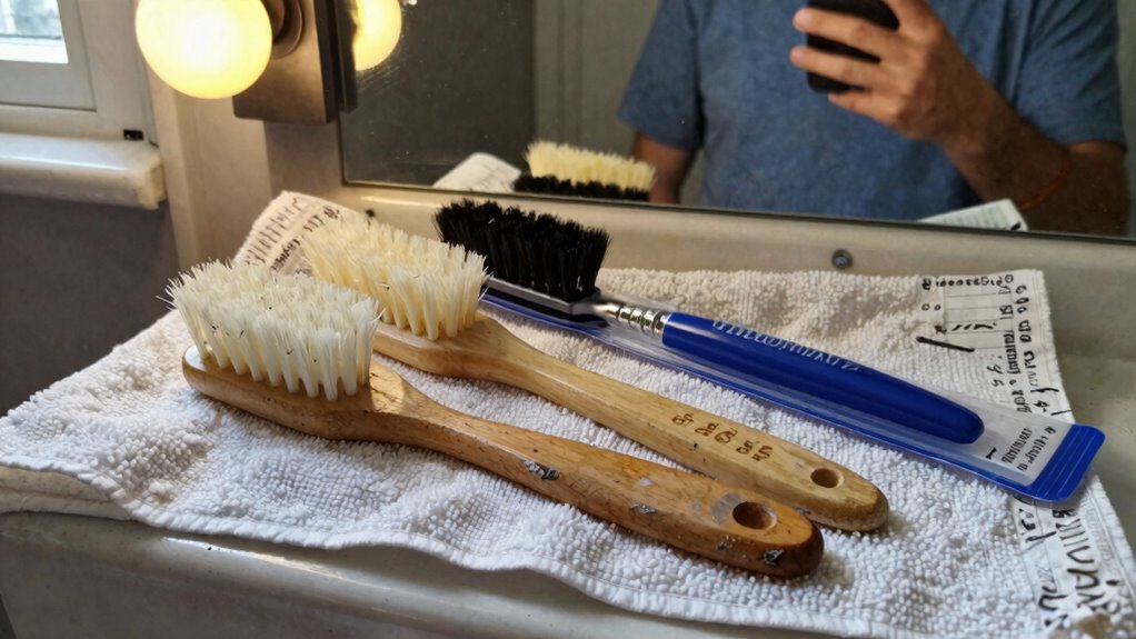 stippling brush material considerations