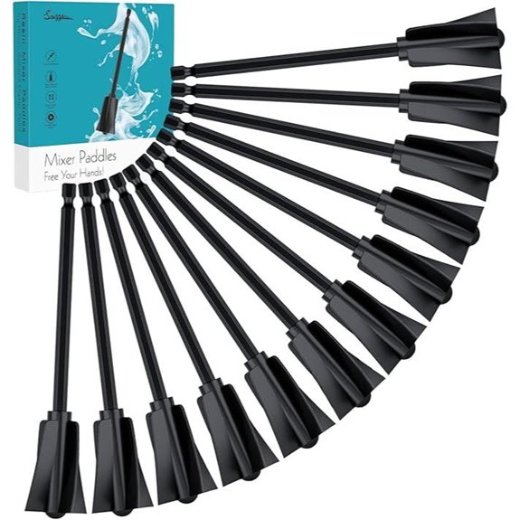 Suzzam Resin Mixer Paddles (12-Pack) for Drill