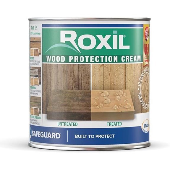 Roxil Wood Sealer Cream - 10-Year Waterproof Outdoor Wood Treatment