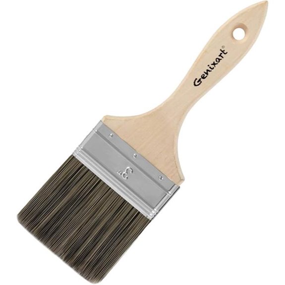 Double Thick Chip Paint Brush for Walls and Fence Staining (3 inch)