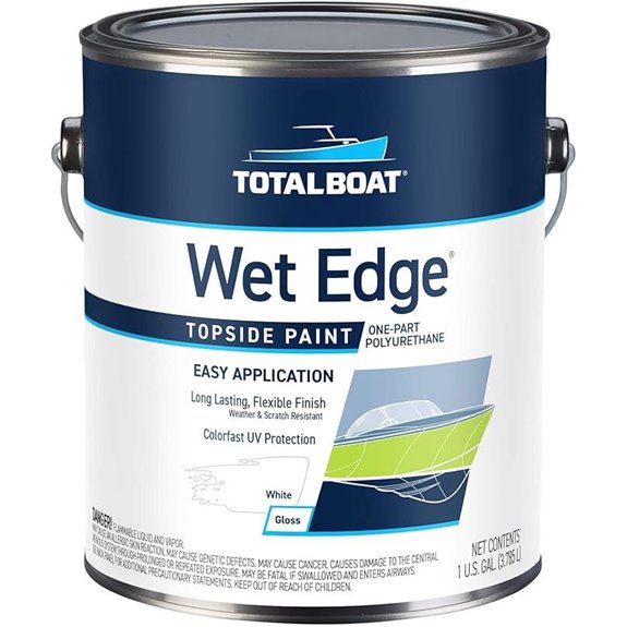 TotalBoat Wet Edge Marine Paint (White Gallon)