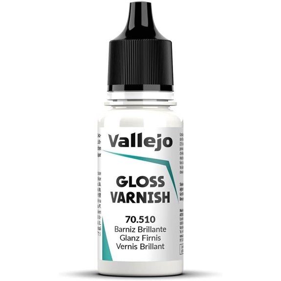 Vallejo Permanent Acrylic Varnish Gloss Finish 18ml