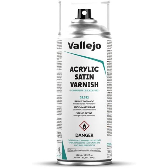 Vallejo Acrylic Satin Varnish Spray 400ml