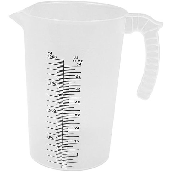 Valley Industries Multi-Purpose Measuring Pitcher - 64oz. Translucent