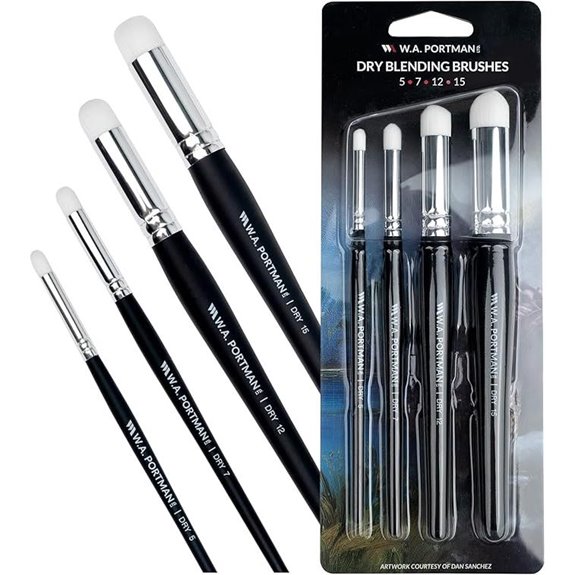 WA Portman Blending Brush Set for Miniature Painting