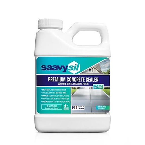 Silane Concrete Sealer - Water-Based Waterproof Protection