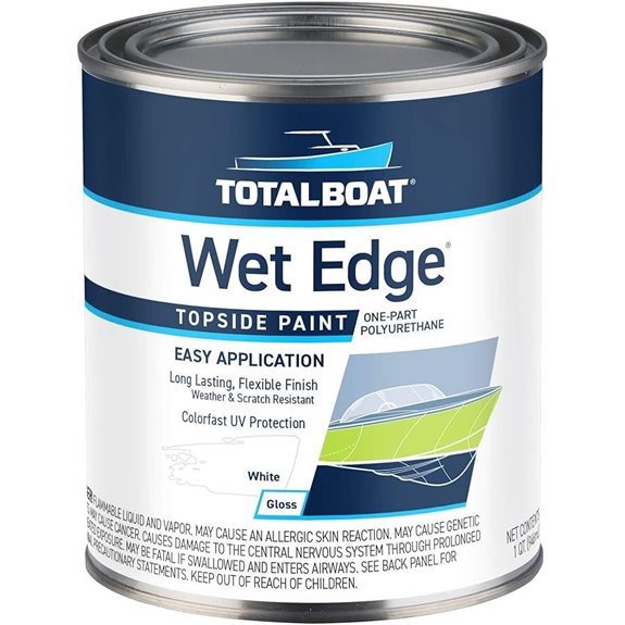 TotalBoat Wet Edge Marine Paint (White Quart)
