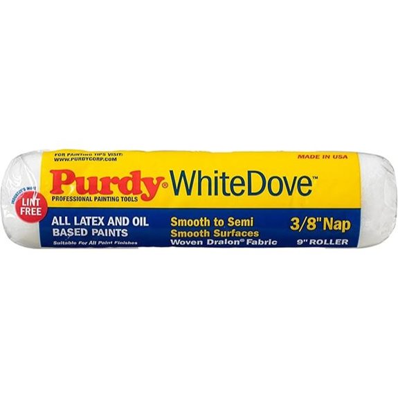 Purdy 144670092 White Dove Roller Cover 9 inch x 3/8 inch nap