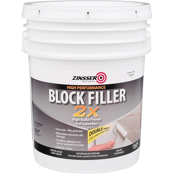 Zinsser Block Filler 2X Primer 5 Gallon